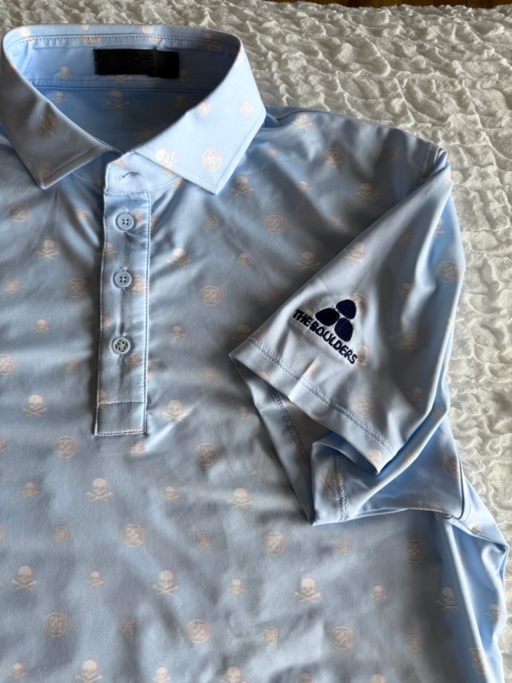 G/FORE Skull Tech Polo Large The Boulders - Picture 7 of 10